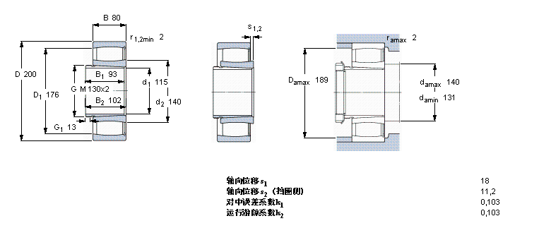 SKF CARB圓環滾子軸承, 帶退卸套的, 滿C4124K30V+AH24124樣本圖片