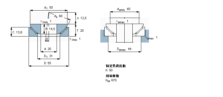 SKF 免維護(hù)球面滑動推力軸承GX20F樣本圖片
